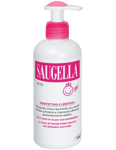 Detergente intimo bambine pH neutro - Saugella Girl
