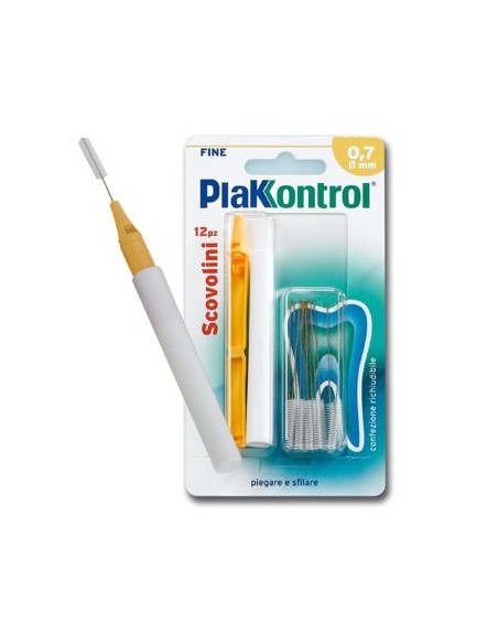 Scovolino 0,7 mm Plakkontrol - 10 pezzi
