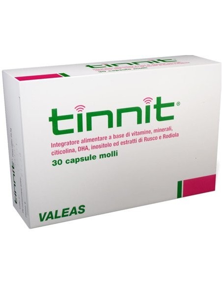 Acufene: integratore per orecchie 30 capsule molli