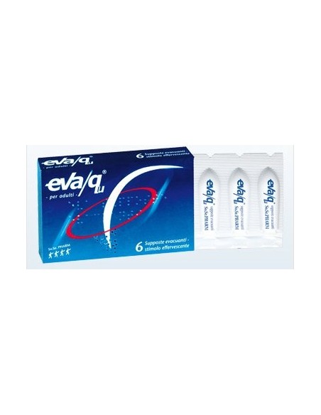 Supposte evacuanti stimolanti effervescente – Eva/Qu