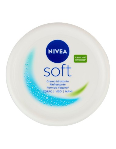 Crema Idratante Viso Corpo Mani - Nivea Soft