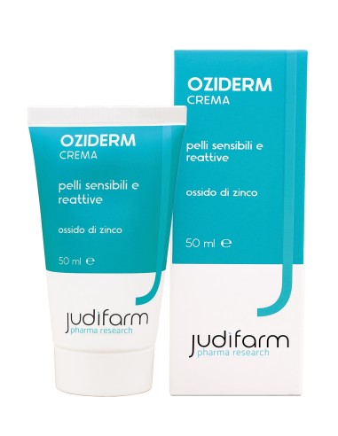 Oziderm Crema all'Ossido di Zinco per Pelle Sensibile e Reattiva 50 ml