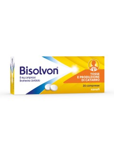 Bisolvon 8 mg Mucolitico 20 Compresse