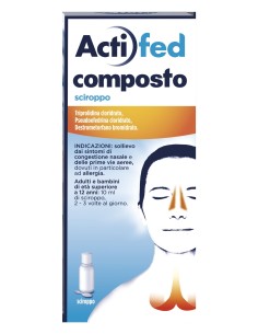 Actifed Sciroppo Tosse