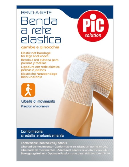 Benda a Rete Elastica Pic 4x3m - Ginocchio e Gambe