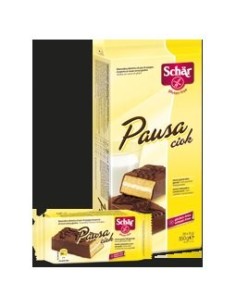 Schar Pausa Ciok Merendina di Pan di Spagna Ricoperta al Cacao Senza Glutine 10x35 g