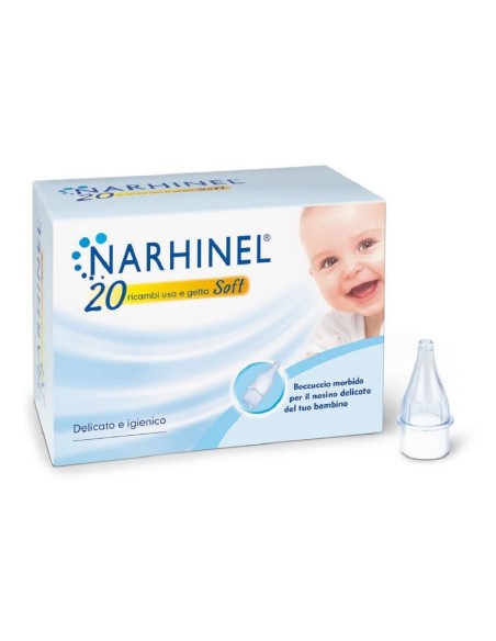 Narhinel 20 Ricambi per Aspiratore Nasale