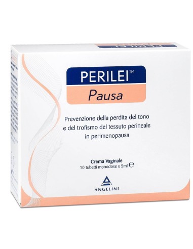 Angelini Perilei Pausa Crema Vaginale 10 Tubetti da 5 ml