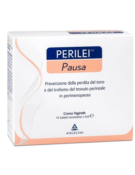Angelini Perilei Pausa Crema Vaginale 10 Tubetti da 5 ml