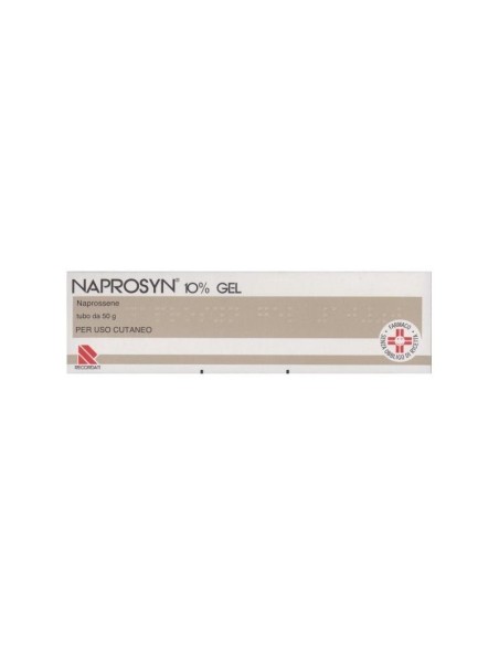 Naprossene Gel 10%: sollievo locale