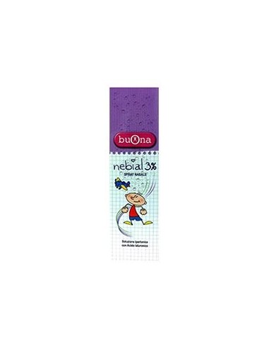 Spray nasale decongestionante 3% per bambini
