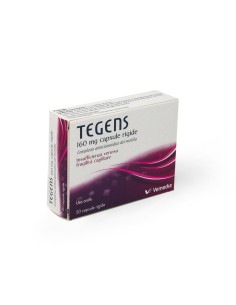 Tegens 160 Mg Per L'insufficienza Venos Gambe Gonfie Stanche E Pesanti 20 Capsule