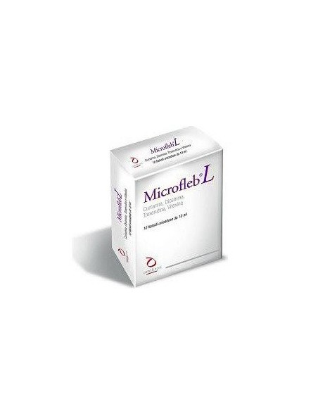Microfleb L Integratore Sistema Linfatico 10 Fiale 10 ml
