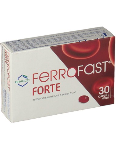Integratore di Ferro Ferrofast Forte - 30 Capsule