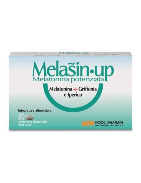 Melasin-Up Integratore Sonno Melatonina Potenziata