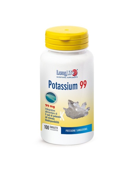 Potassio 99: integratore muscolare