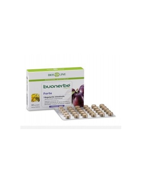 Buonerbe Forte Integratore Transito Intestinale 30 Compresse