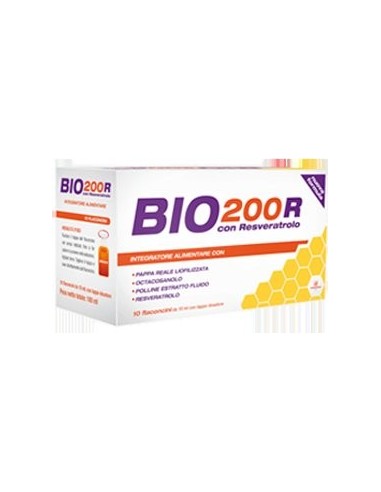 Pappa Reale Bio 200R - Integratore Naturale 10 Flaconcini