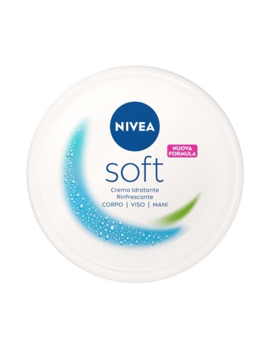 Nivea Soft Crema Idratante Viso Mani 300 ml