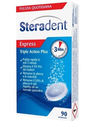 Pulizia Dentiera Quotidiana Tripla Azione