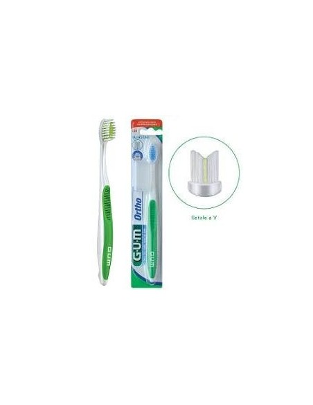 Spazzolino Ortodontico Setole Morbide - Gum Ortho