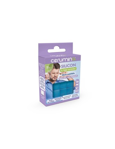 Tappi Auricolari Silicone Modellabile 6 pezzi