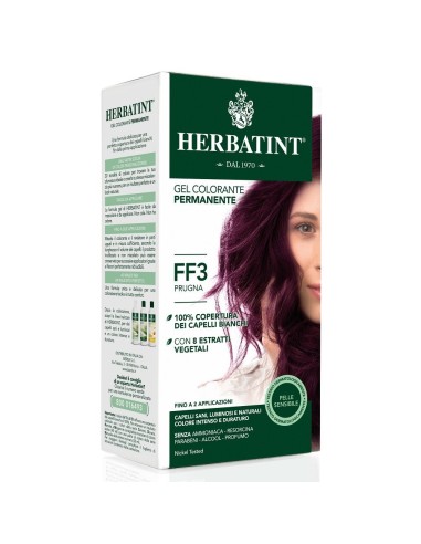 Tinta Capelli Prugna Permanente
