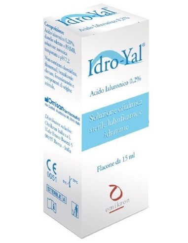 Soluzione Lubrificante Lenti Contatto Idro-Yal