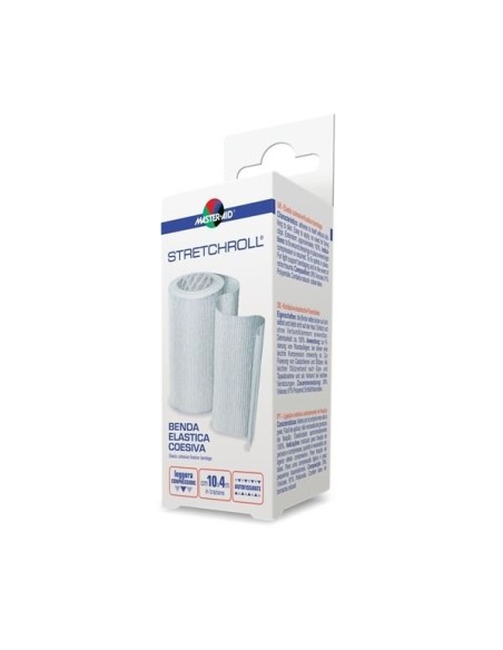 Stretchroll Benda Elastica Autobloccante per Sostegno