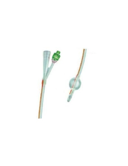 Catetere Foley Siliconato Safety 14CH 2 Vie
