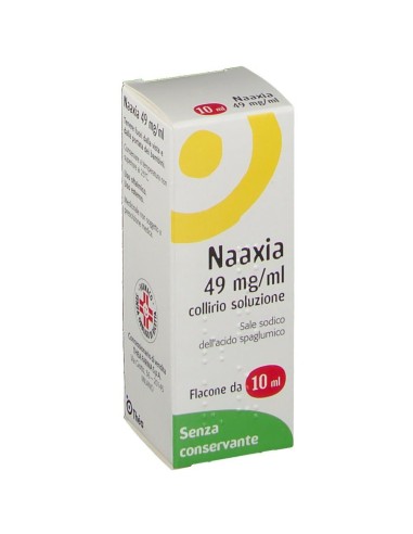 Collirio senza conservante 4,9% - sollievo occhi