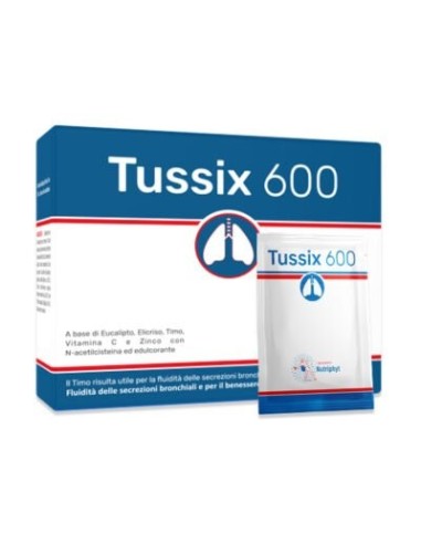 Integratore Tussix 600: supporto benessere respiratorio