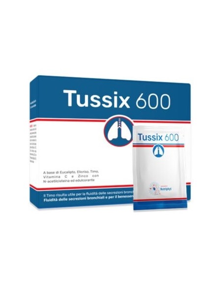 Integratore Tussix 600: supporto benessere respiratorio