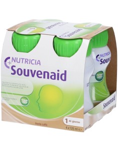 Souvenaid Alimento Dietetico a Fini Medici Speciali Gusto Caffè 4x125 ml