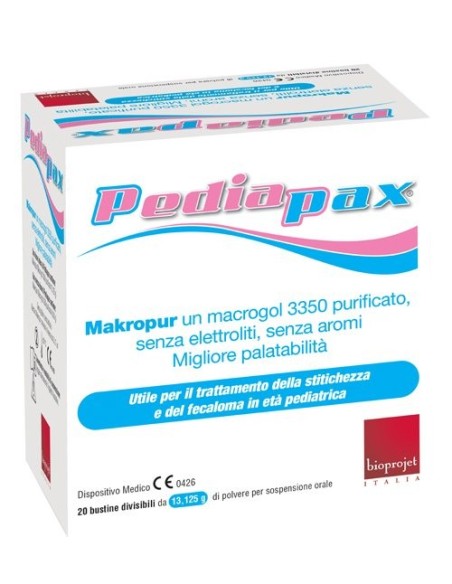 Polvere contro la stitichezza Pediapax - regolarita