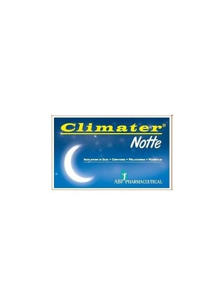Climater Notte Integratore Sonno per Donne in Menopausa