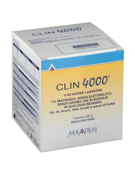 Clin 4000 Lassativo Polvere: sollievo rapido