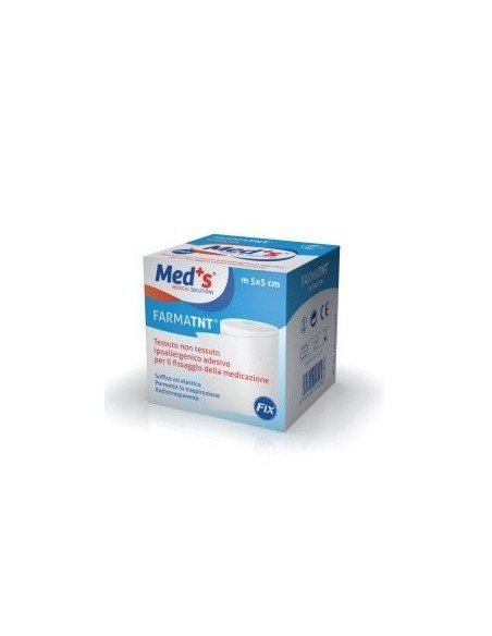 Cerotto TNT Bianco 5 m x 5 cm - Sicuro e Resistente