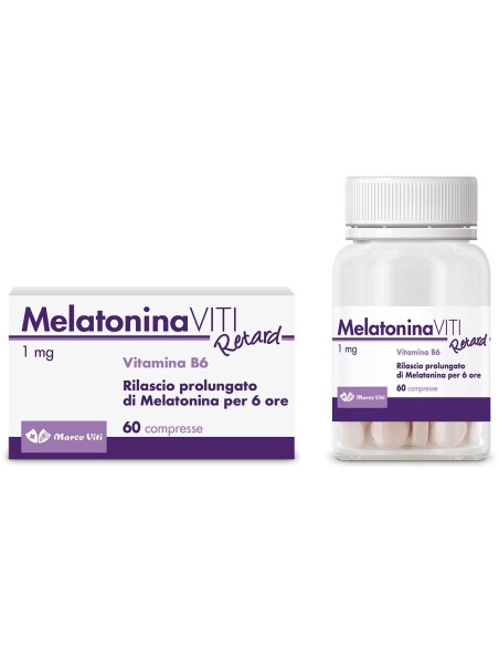 Melatonina Viti Retard 1mg - Integratore Sonno