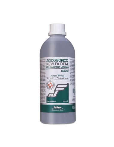 Acido Borico 3% Soluzione Cutanea 500 ml