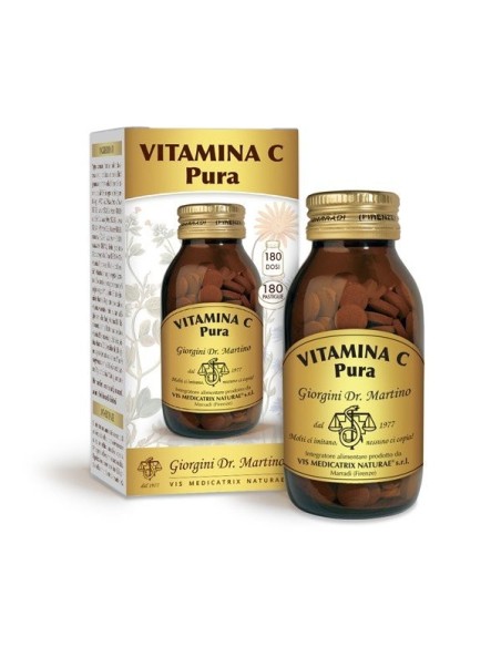 Vitamina C Pura - Integratore Vitaminico 180 Pastiglie