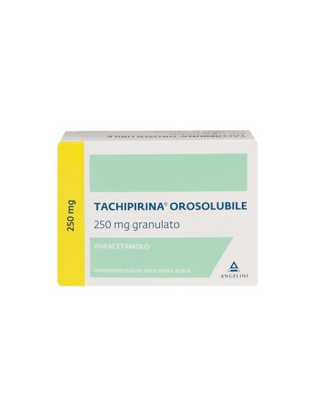 Paracetamolo 250 mg in bustine - sollievo rapido