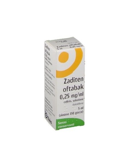 Ketotifene collirio: Sollievo allergie oculari