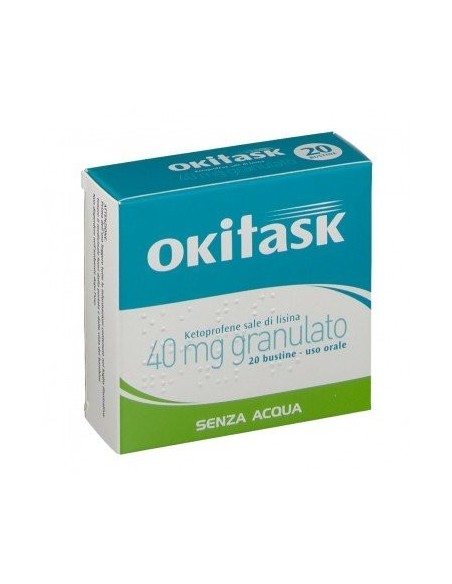 Ketoprofene 40 mg Sale di Lisina - Bustine