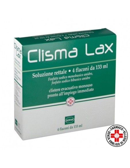 Clisma Lax Soluzione Rettale Evacuativo