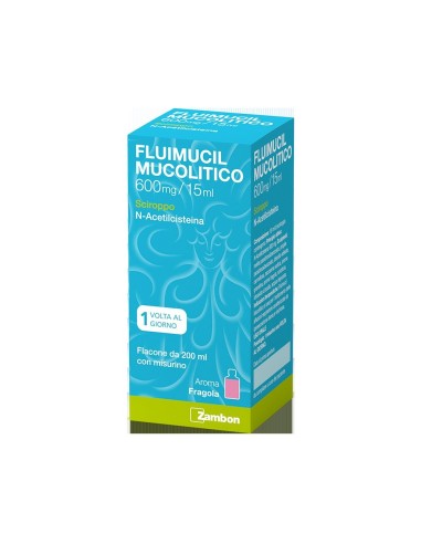Fluimucil Mucolitico 600 mg/15 ml Sciroppo