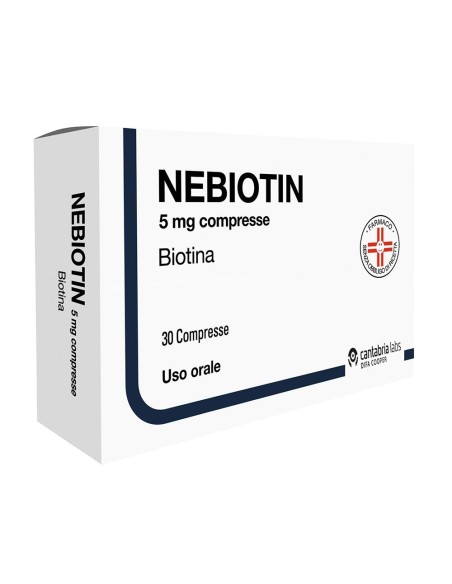 Biotina 5mg integratore: supporto capelli e unghie