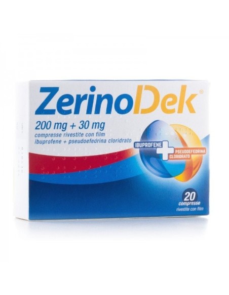 Contro Sintomi Influenzali ZerinoActive 200/30 mg