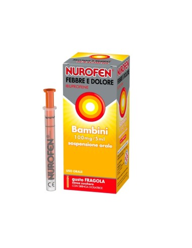 Ibuprofene sospensione bambini - Febbre e Dolore