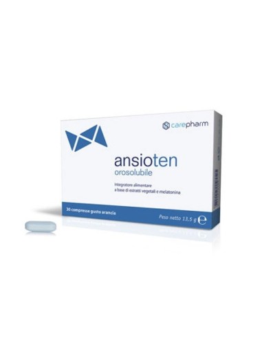 Ansioten Orosolubile integratore per stress e sonno